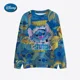 thumbnail image 3 of Sudadera con capucha de Disney Stitch para mujer, sudadera con capucha de patchwork, sudadera con estampado de rayas a la moda, camiseta de manga larga de otoño, 3 of 5