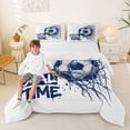 thumbnail image 2 of Castle Fairy Sport Soccer King Size Comforter Sets 3pcs,Goal Time Comforters King Size,1 Comforter and 2 Pillowcases, 2 of 6