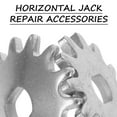 thumbnail image 3 of OULII 2Pcs Replacement Floor Jack Handle Grip Kit Metal Parts for Hydraulic Car Jack Repair Silver, 3 of 7