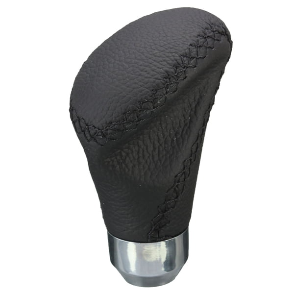 GearKnob Ekken Black Leather//Alum