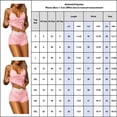 thumbnail image 3 of Gvmfive Women's Plus Size Lingerie Lace Babydoll G-String Shorts Underwear Sleepwear 3pcs Sets, 3 of 4