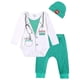 thumbnail image 1 of Baby Doctor Halloween Costume Infant Girls Boys Hospital Surgeon Cosplay Clothes Set Newborn Photography Prop Dr Outfit, 1 of 4