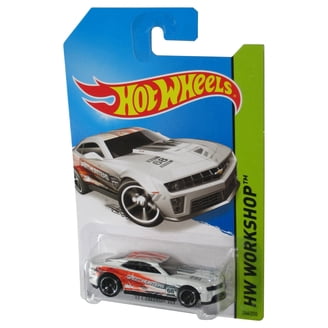 Hot Wheels HW Workshop (2014) White '14 Copo Camaro Toy Car 229