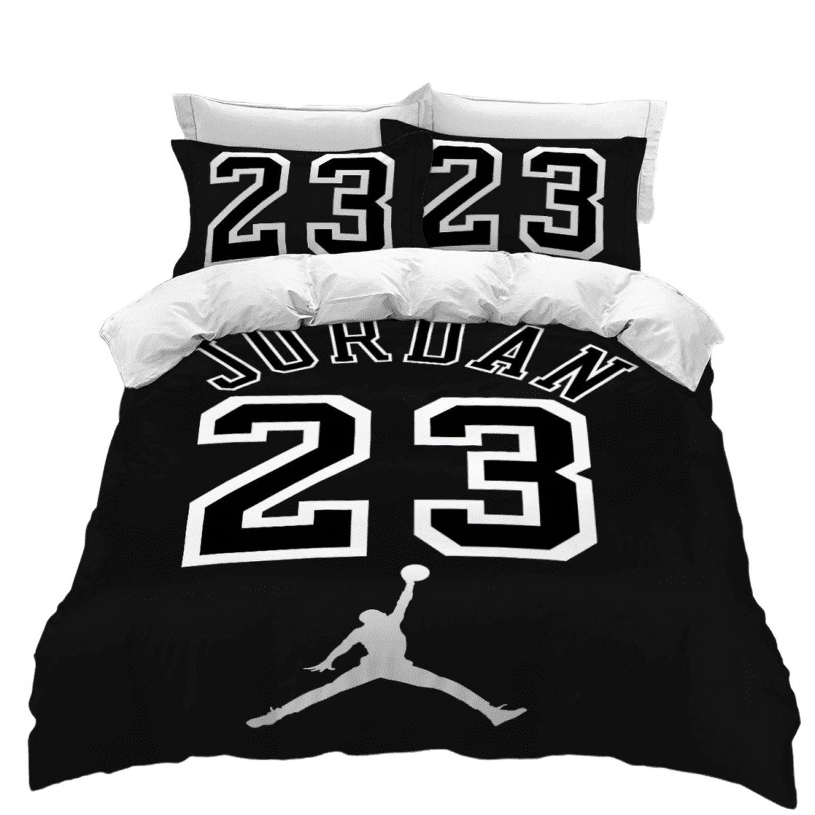 MJ Michael Jordan Sports Basketball Bedding Suit With Printed