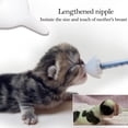 thumbnail image 3 of Labiales, tetinas y jeringuillas de silicona para alimentos para bebés que reciben papillas, perros, conejos, animales pequeños Dongdong pet (S (2 piezas), ), 3 of 4