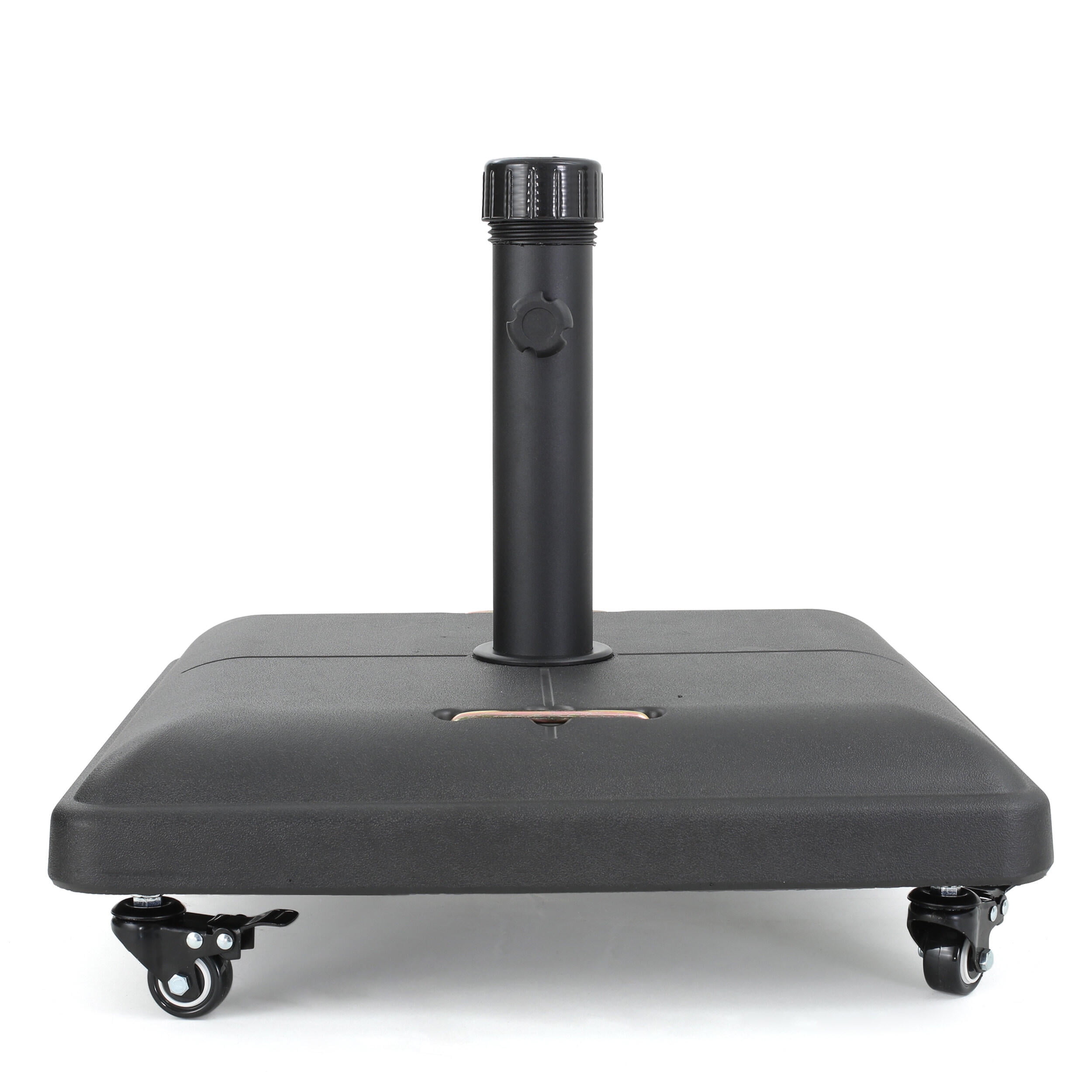Patio Umbrella Stand, WHEELIE UMBRELLA BASE - SQUARE, Black Umbrella Stand,Concrete Market Umbrella Stand, Garden & Outdoor,Canopies & Gazebos,Umbrella Stands & Bases