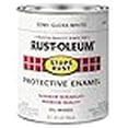 thumbnail image 2 of Rust-Oleum 7797502 Stops Rust Brush On Paint, Quart, Semi-Gloss White (Pack of 1), 2 of 5
