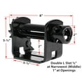 thumbnail image 2 of Trailer Winch - Low Profile Sliding Double L Style (4 Pack), 2 of 9