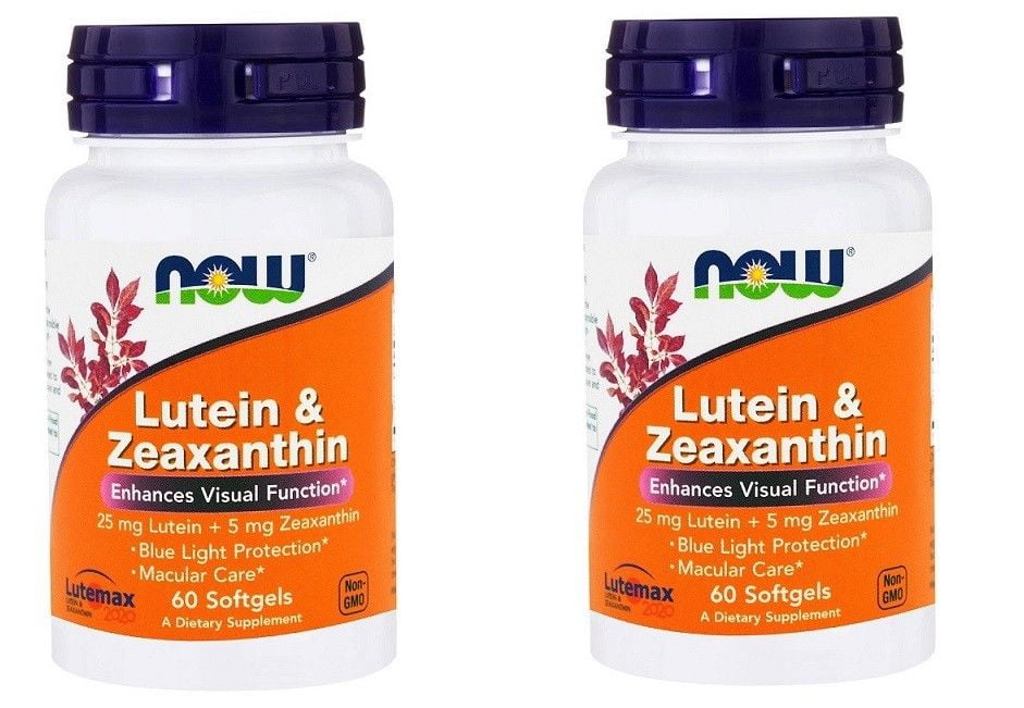 Now Foods Lutein & Zeaxanthin, 60 Softgels2 Pack