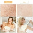 thumbnail image 2 of Anti-Slip Long Handle Back Scrubber, Soft Bath Sponge Shower Brush for Women Men Body Cleaning,White, 2 of 6