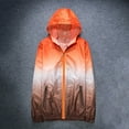 thumbnail image 3 of Hooded Sweatshirt Men Print Long Sleeve Sunscreen Hoodie Pullover, 3 of 6