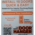 thumbnail image 5 of Kit de instalación para puertas The Quick Door Hanger 10 Doors, 5 of 5