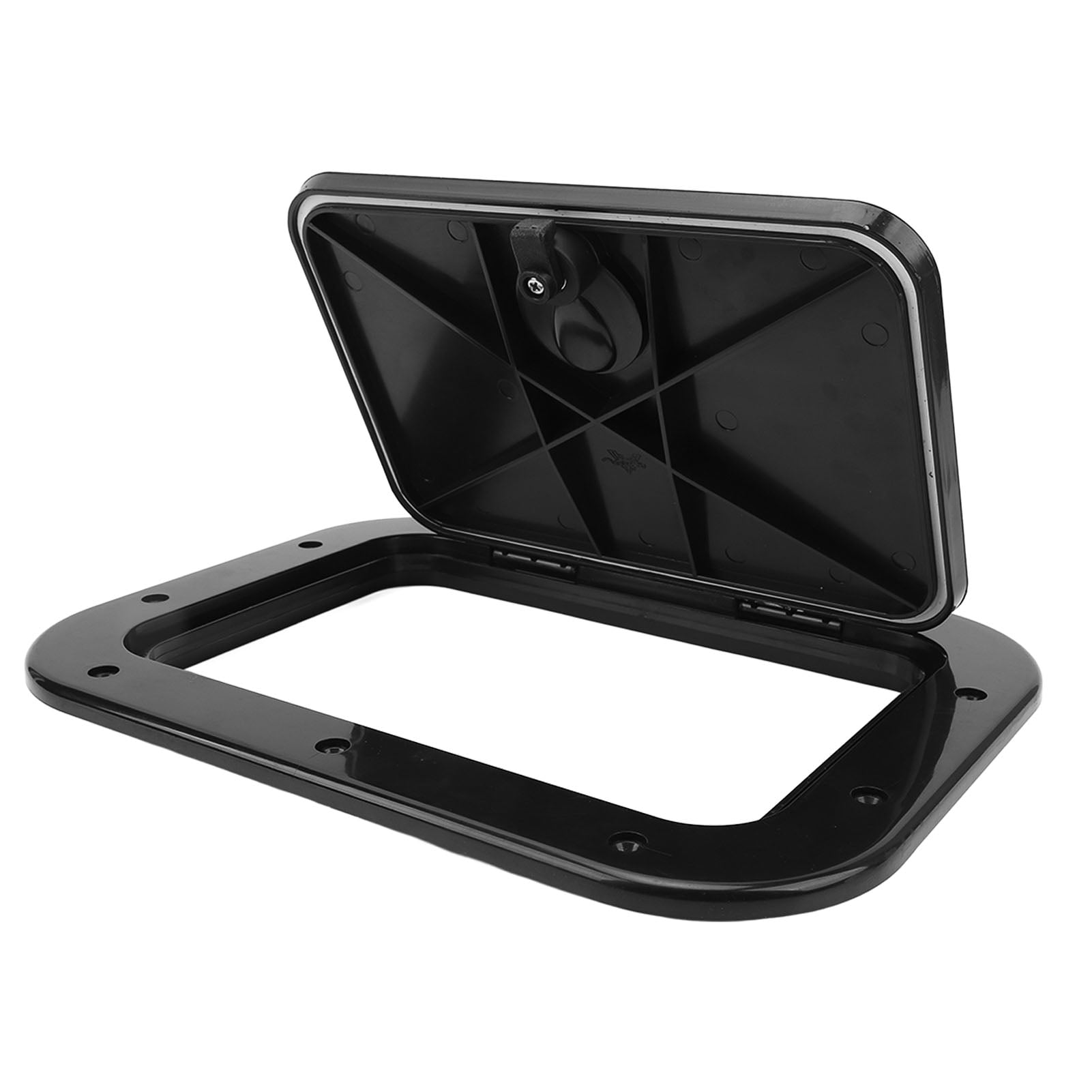 Plaque De Pont Ronde ABS Noir 10 Cm - Trappe D'inspection étanche Avec Joint Torique, Pour Bateau, Camping-car - 7