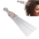 thumbnail image 5 of Peine Profesional para Desenredar el Cabello de Acero Inoxidable Afro para Peinar el Cabello rizado: Mejora los Dientes de la Aguja de Acero Diseño Ergonómico Material de Alta ANGGREK  Otros, 5 of 8