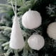 thumbnail image 2 of Bola de Navidad decorativa, bola de espuma blanca, adorno colgante, adornos para árbol de Navidad, decoración para fiestas en el hogar, manualidades, regalo, 2 of 5