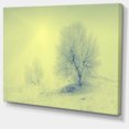 thumbnail image 2 of Beautiful Winter Snow Valley - Large Landscape Canvas Art, 2 of 4