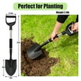 thumbnail image 2 of FENHRTVM Garden Shovel 2.4LB Stainless Steel 30Inch D-handle Spade for Digging,Planting, 2 of 6