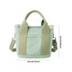 thumbnail image 3 of Bolso Hobo de moda de lona con cremallera para mujer impermeable de gran capacidad (verde), 3 of 6