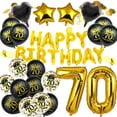 thumbnail image 2 of Kit de decoración Amawill Happy 70 Birthday Set 70 años, 2 of 4