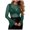Green, variant on GEWSEY Women Mesh Tops Rhinestone Tops Long Bell Sleeve Blouses Glitter Shirts Sexy Clubwear Outfits S-XXL (Green, XL)