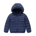 thumbnail image 3 of Xingjin Boys Winter Coat, Kids Winter Jacket with Hood, Boys Puffer Jacket with Full Zip and Multi Pockets, Lightweight Warm Outerwear for Cold Weather, 3 of 8