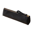 thumbnail image 3 of Under $1 Pencil Case, Vintage Handmade Soft Faux Leather Large Capacity Zipper Pen Pouch, Stylish Stationery Organizer for College Office Travel by PALIFEUR, 3 of 7