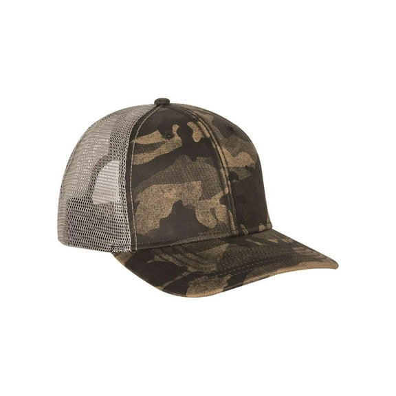 DRI DUCK - Covert Trucker Cap - 3466 - Camo - Size: Adjustable