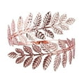 thumbnail image 4 of Pulsera de metal Pulsera brazalete Pulsera brazalete Pulsera brazalete Hoja abierta Armero Oro rosa, 4 of 7