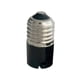 thumbnail image 5 of Adaptador de luz, accesorio de iluminación, conversión, práctico, fácil de instalar, adaptador de repuesto resistente para base de lámpara E27 a B22 Negro, 5 of 9