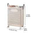 thumbnail image 3 of Organizadores de armario y almacenamiento Cesto para ropa sucia de gran capacidad - Cesto para ropa sucia del hogar - Plegable - Cesto para baño y balcón Cesto para ropa sucia Cesto para almacenamient, 3 of 9