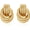 Knot Gold A, variant on Trendy Gold Plated Knot Earrings for Women Chunky Statement Drop Dangle Earrings Lightweight Hypoallergenic Fashion Accessories Gold Jewelry Gifts for Womens