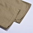 thumbnail image 2 of PEASKJP Cargo Pants Men Big and Tall Men's Multi Pocket Casual Outdoor Twill Cargo Pants with Pockets (Khaki,XXL), 2 of 5
