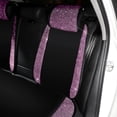 thumbnail image 4 of Blingbling Universal Fit Diamond Car Seat Covers, Colorful Rhinstone Front + Rear with 4 Pillow All Set Seat Covers (Pink), 4 of 9