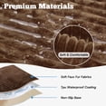 thumbnail image 5 of WETRBWEH Recliner Chair Cover with Pockets, Waterproof Non-Slip Washable Recliner Cover Furniture Protector for Home, Brown 23", 5 of 9