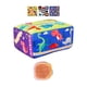 thumbnail image 1 of Caja de pañuelos para bebé, juguete sensorial para arrastrar y soltar, caja de pañuelos para bebé, juguete sensorial colorido para motor. Dinosaurio, 1 of 9