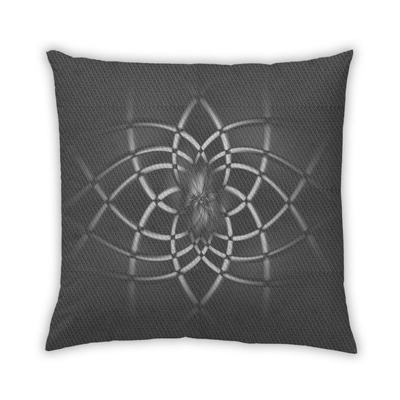 Ahgly Company Indoor Square Contemporary Throw Pillow, 18 inch by 18 inch