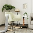 thumbnail image 1 of Rocking Chair ，Glider Chair with Armrests and Upholstered Pad, Bedroom Rocker Chair, 1 of 7