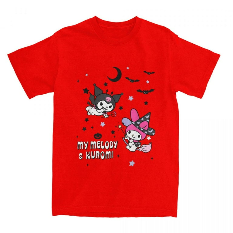 My Melody And Kuromi Halloween Tee Shirt My Melody And Kuromi Halloween Tee Shirt