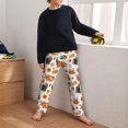 thumbnail image 5 of Xecao Thanksgiving Turkeys 1 Print Teenagers' Pajama Pants Long Sleep Pants Soft Elastic Waist Pajama Bottoms Elastic waist with 2 Pockets 5-16 Years-XS(5-6), 5 of 6