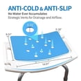 thumbnail image 2 of Portable Bath Chair Mat Folding Anti-slip Seat Cushion Bath Padded For Elderly Children Disabled, 2 of 5