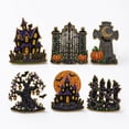 thumbnail image 4 of 6 Pcs DIY Halloween Pearl Diamond Art Painting Fridge Magnet,Pearl Art Magnetic Sticker Craft Kit for Adults & Beginners, Refrigerator Whiteboard Kitchen Home Decor & Spooky Gift,B, 4 of 8