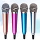 thumbnail image 2 of 4 micrófonos móviles K Song, mini micrófonos para teléfono celular (rosa, plateado, dorado y celeste). Cada color incluye 1 unidad., 2 of 7