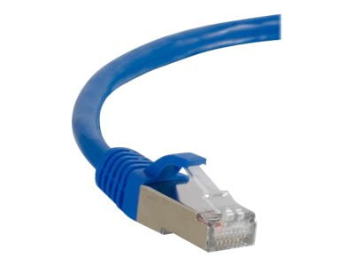 C2G 00807 Cat6 Cable - Snagless Shielded Ethernet Network Patch Cable, Blue (35 Feet 10.66 Meters)