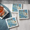 thumbnail image 2 of Thirstystone Maryland Home State Tumbled Tile Coaster 4-Pack, 2 of 8