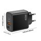 thumbnail image 3 of Cargador USB 2 puertos Cargador de teléfono móvil Pantalla digital LED para iPhone 14 13 12, 3 of 7