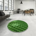 thumbnail image 3 of Ahgly Company Indoor Rectangle Patterned Deep Emerald Green Area Rugs, 2' x 3', 3 of 6