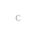 thumbnail image 2 of Deltana RL4C-15 4" Residential Letter C; Satin Nickel Finish, 2 of 3