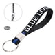 thumbnail image 5 of Llaveros de silicona unisex Sin 2 con letras especiales para mujeres y hombres BLUE LIVES MATTER, 5 of 10