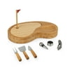 TOSCANA Sand Trap Golf Cheese Cutting Board & Tools Set