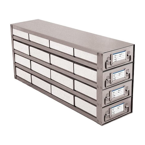 Cole Parmer Freezer Rack,Drawer 4in x 4in RD442A